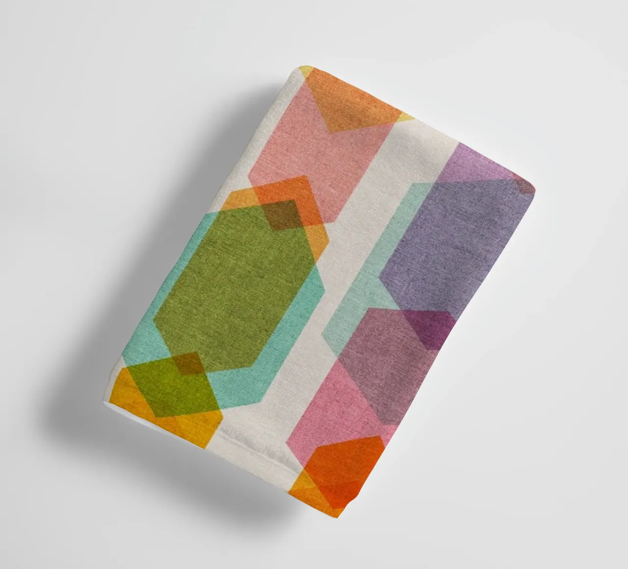 Cecilia Mok - Elementen Regenboog Halve Druppel badhanddoek van The Artcircle