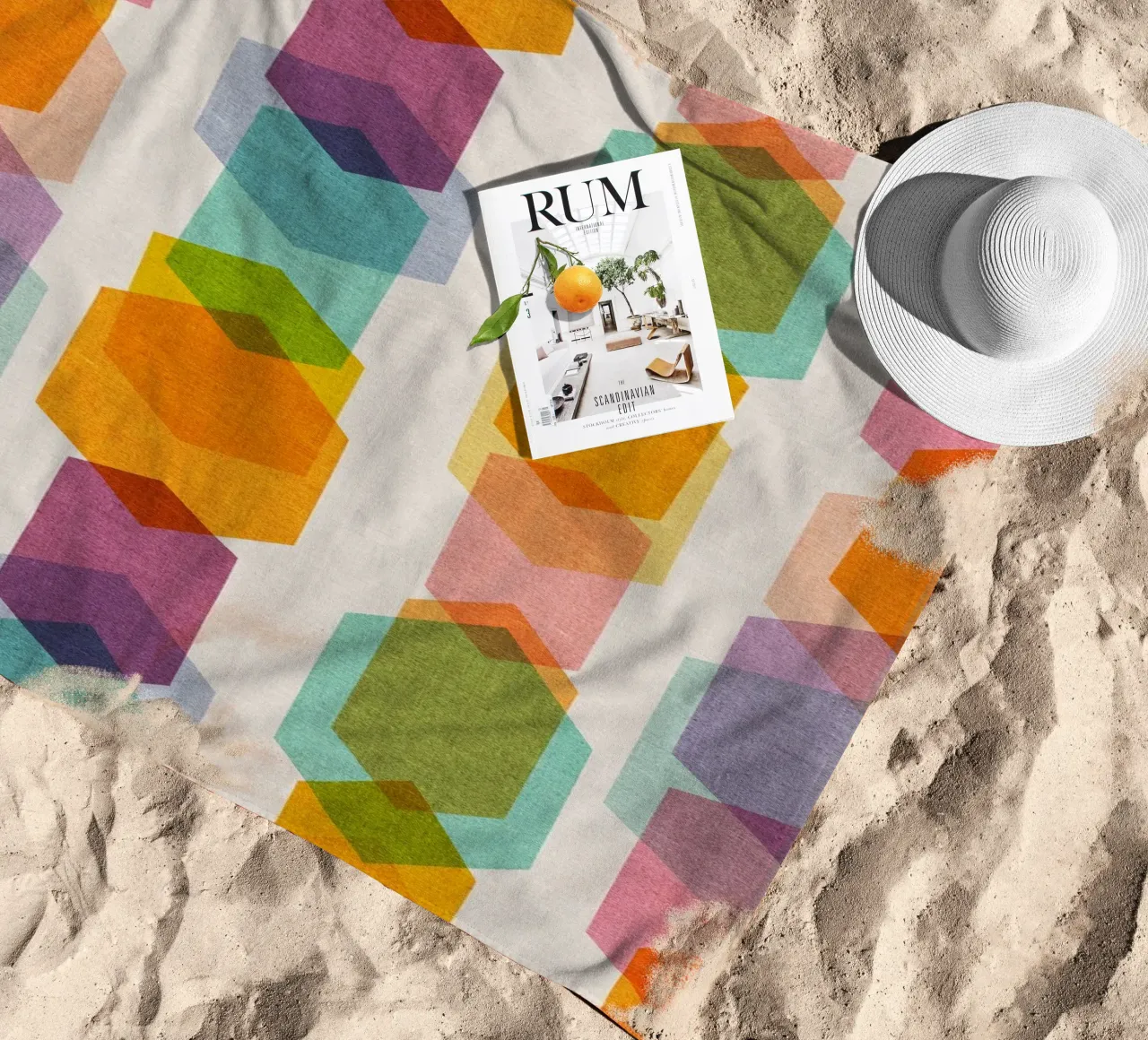 Cecilia Mok - Elements Rainbow Half Drop telo mare da The Artcircle