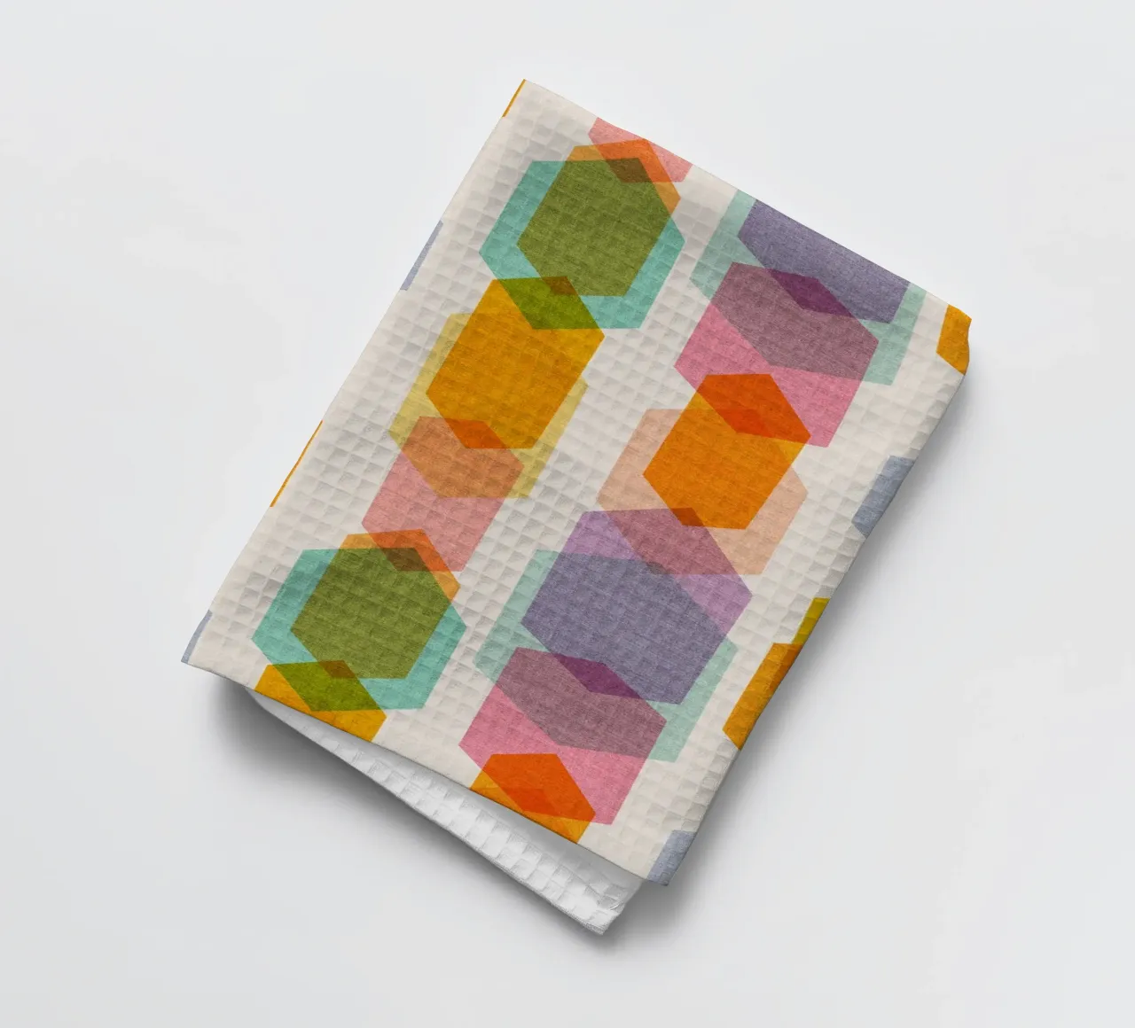 Cecilia Mok - Elementen Regenboog Halve Druppel theedoek van The Artcircle