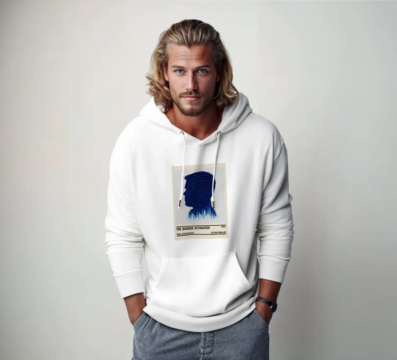 The Bourne Ultimatum felpa con cappuccio da TheArtstudio