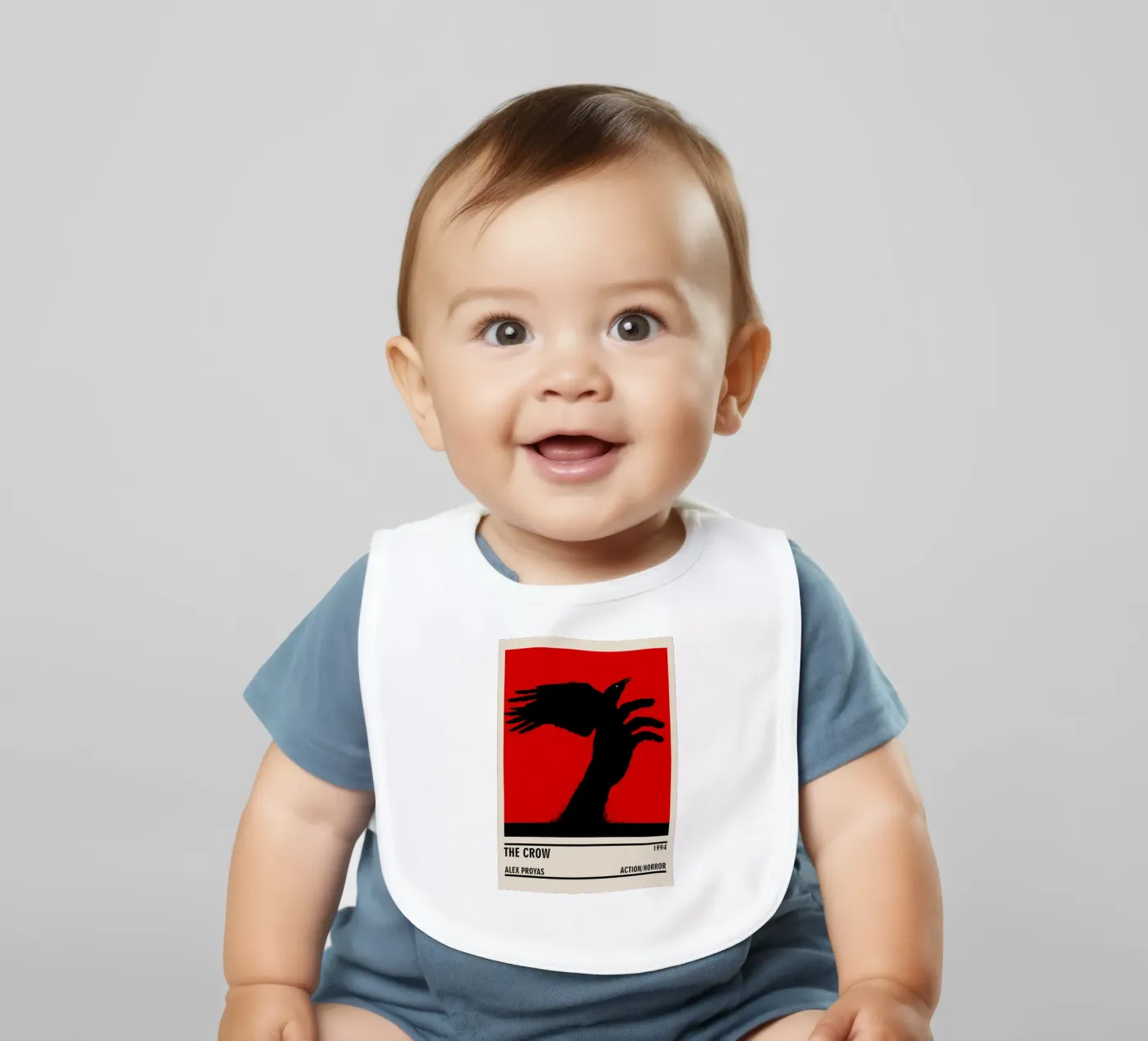 The Crow Babylätzchen von TheArtstudio