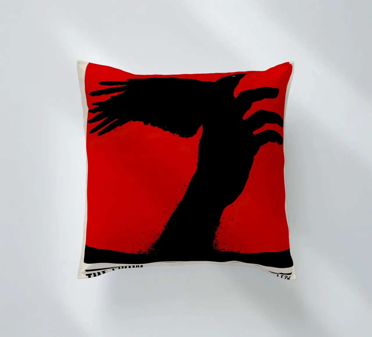 The Crow cuscino da TheArtstudio