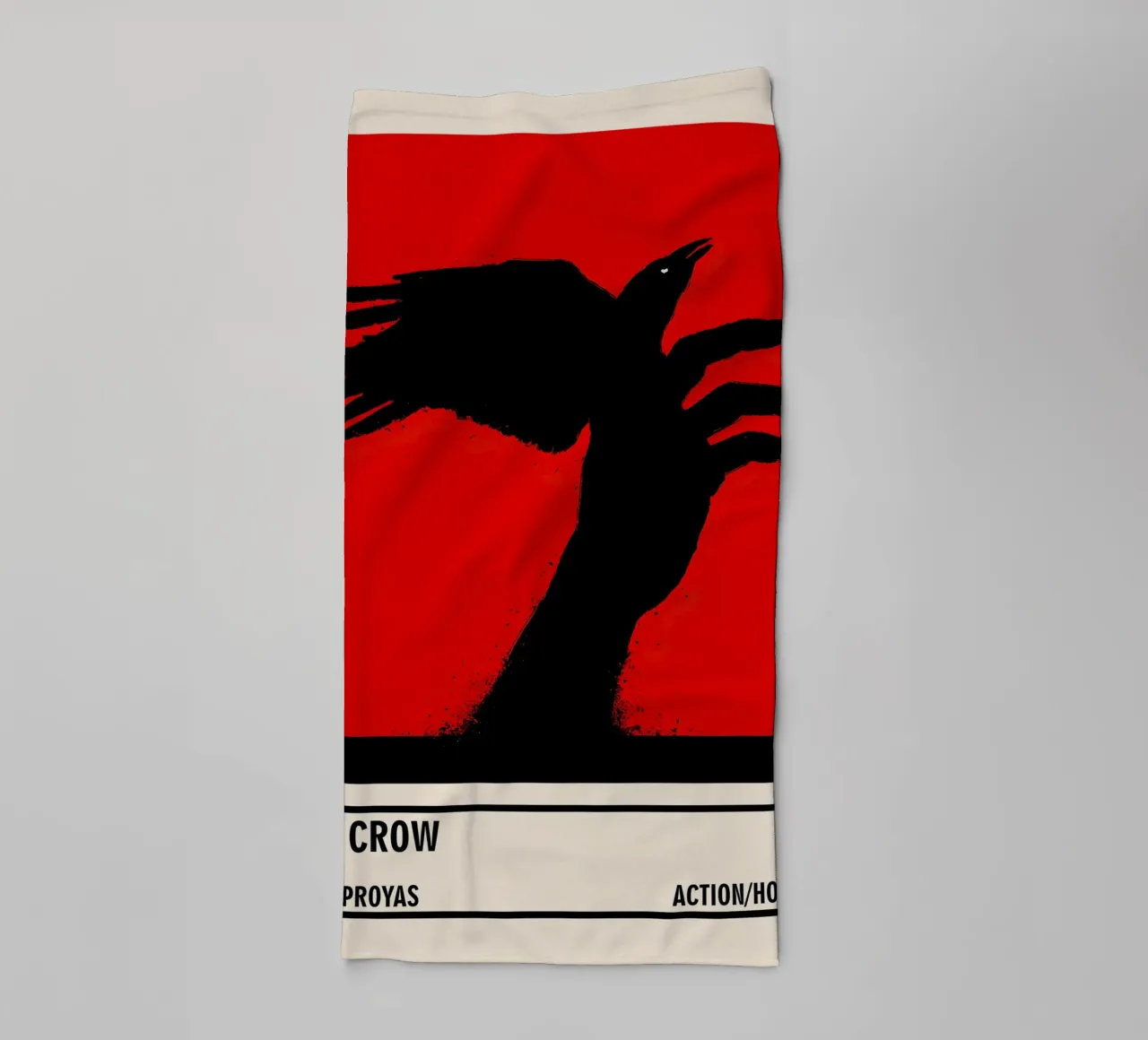 The Crow asciugamano da bagno da TheArtstudio