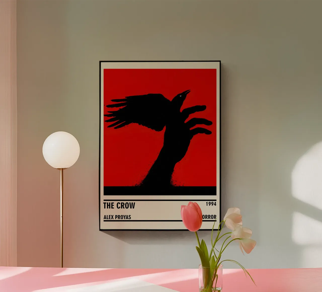 The Crow plexiglass da TheArtstudio