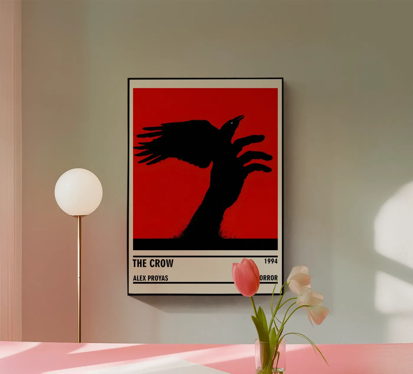 The Crow plexiglas de TheArtstudio