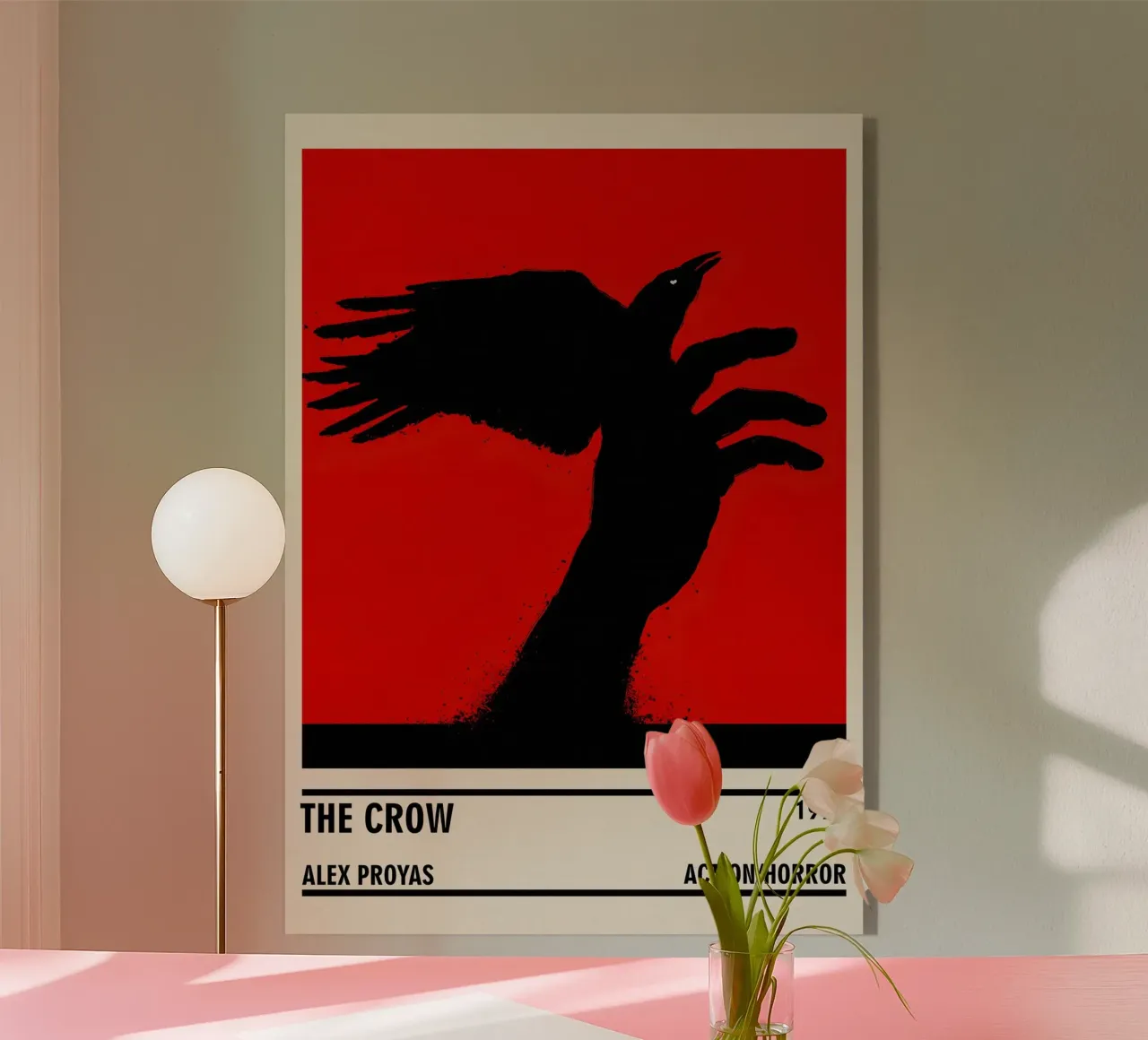 The Crow plexiglass da TheArtstudio