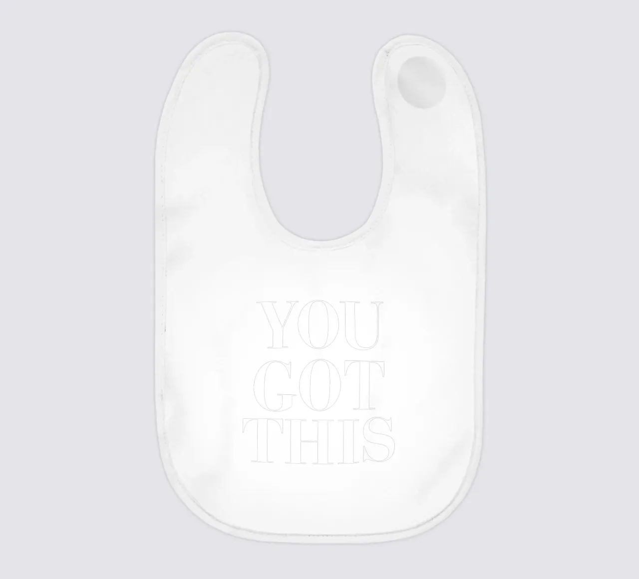 Design tipografico You Got This bavaglino da THE MOTIVATED TYPE