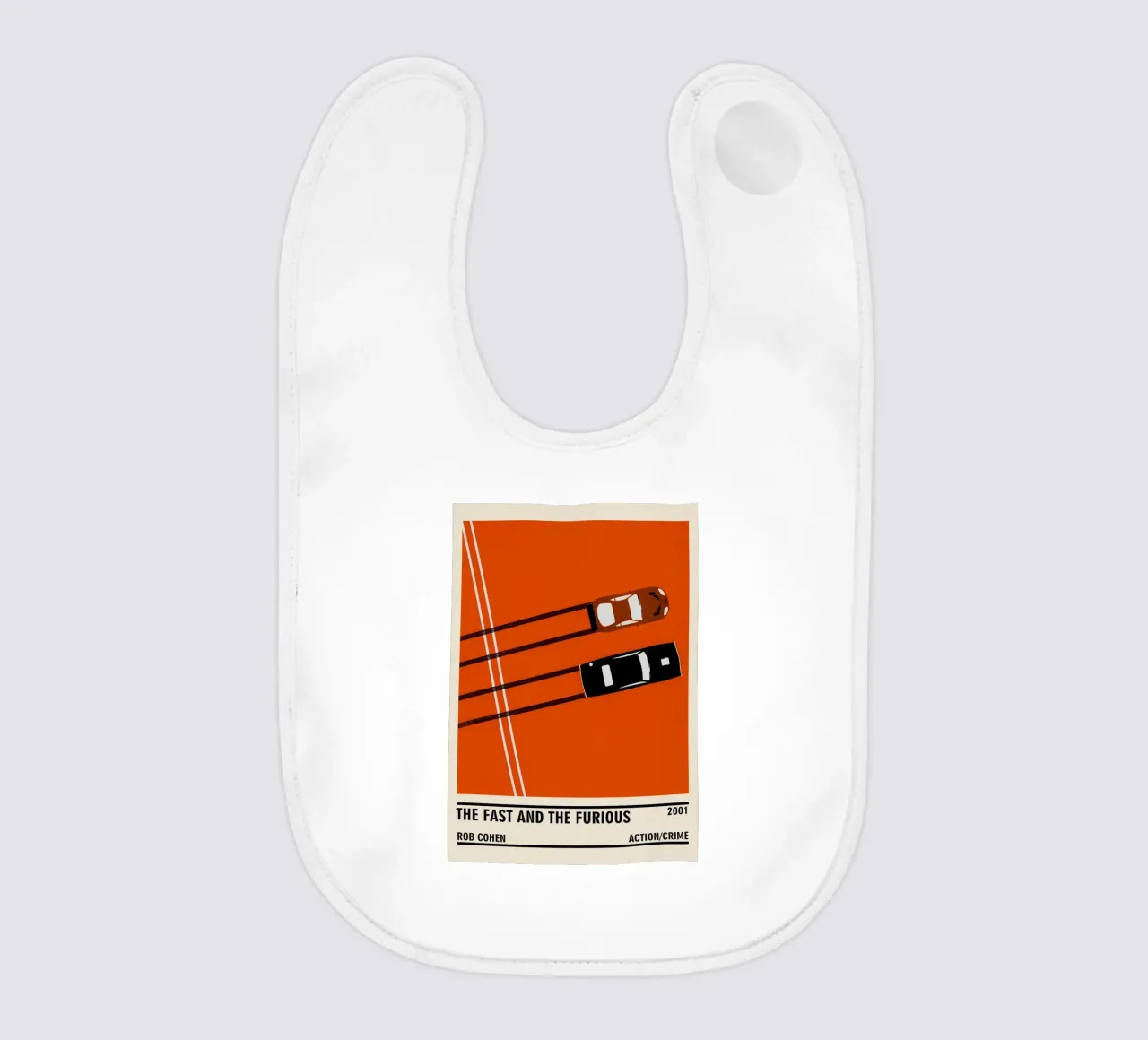 The Fast and the Furious baby slabbetje van TheArtstudio