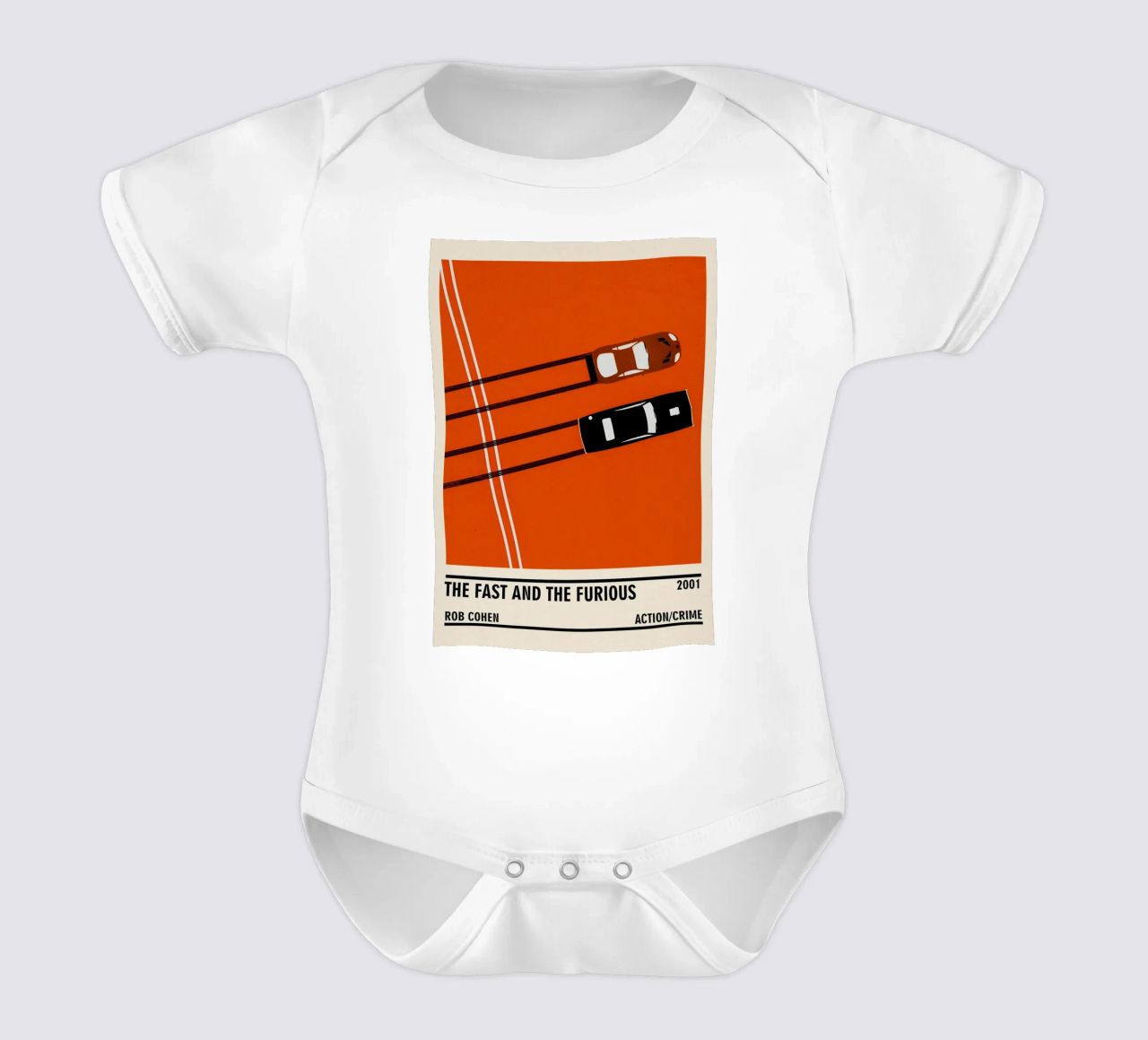 The Fast and the Furious body neonato maniche corte da TheArtstudio