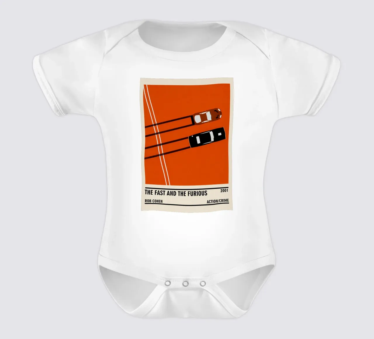 The Fast and the Furious body neonato maniche corte da TheArtstudio