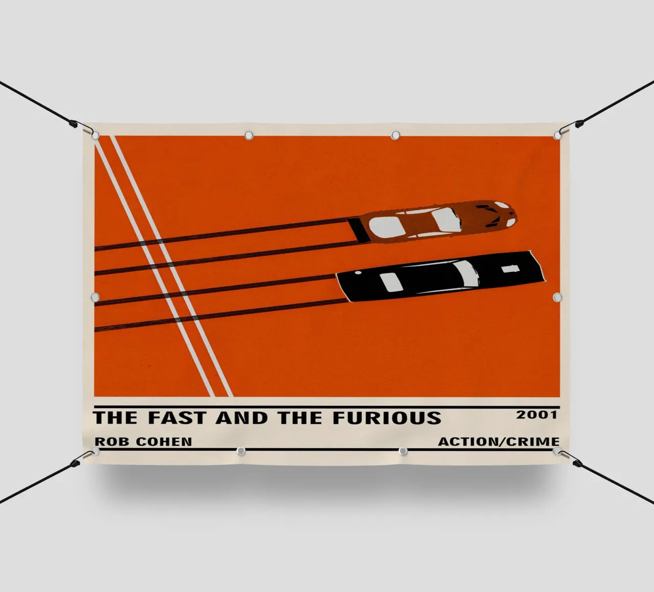 The Fast and the Furious telo in pvc da TheArtstudio