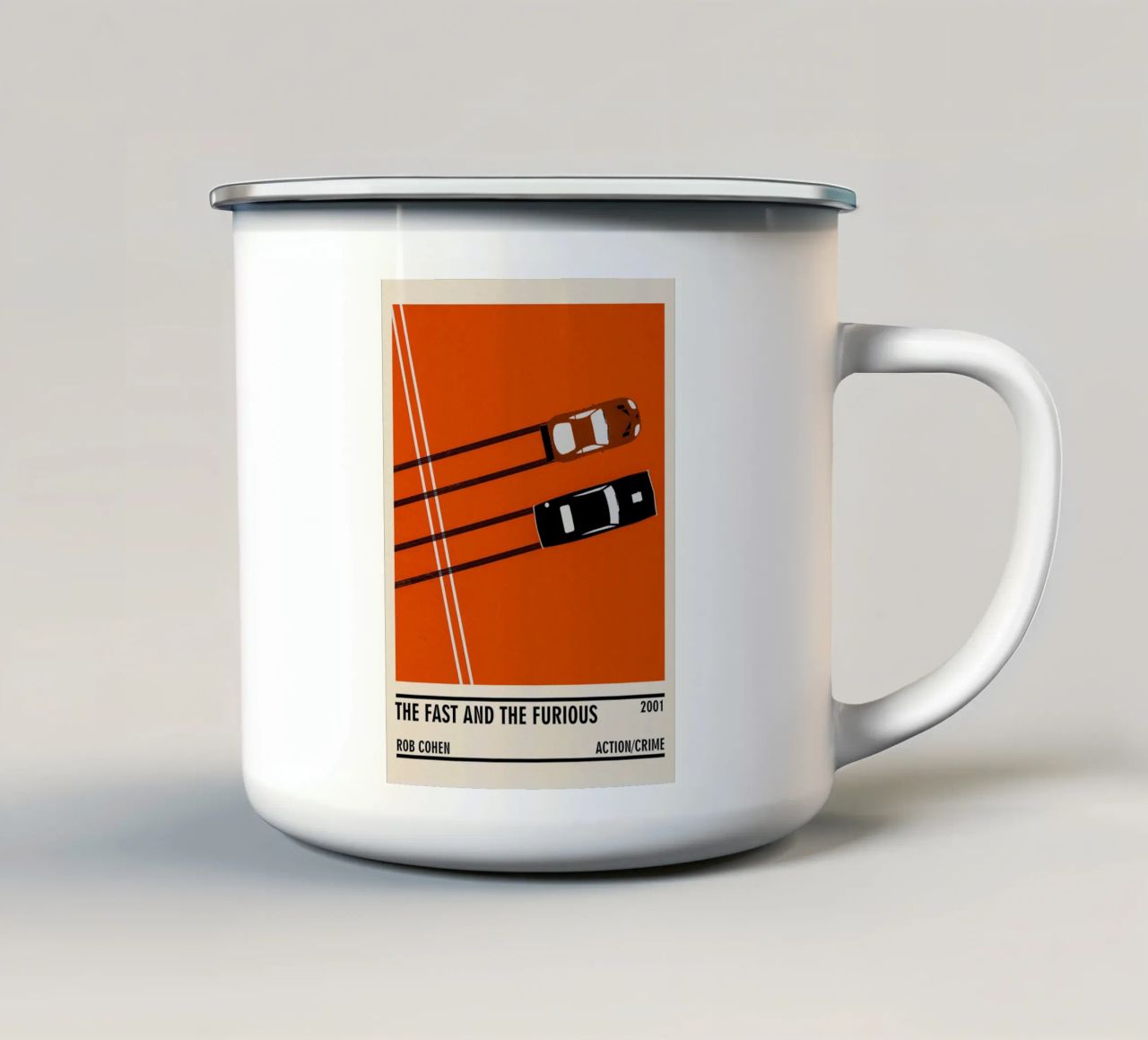 The Fast and the Furious tazza in smalto da TheArtstudio