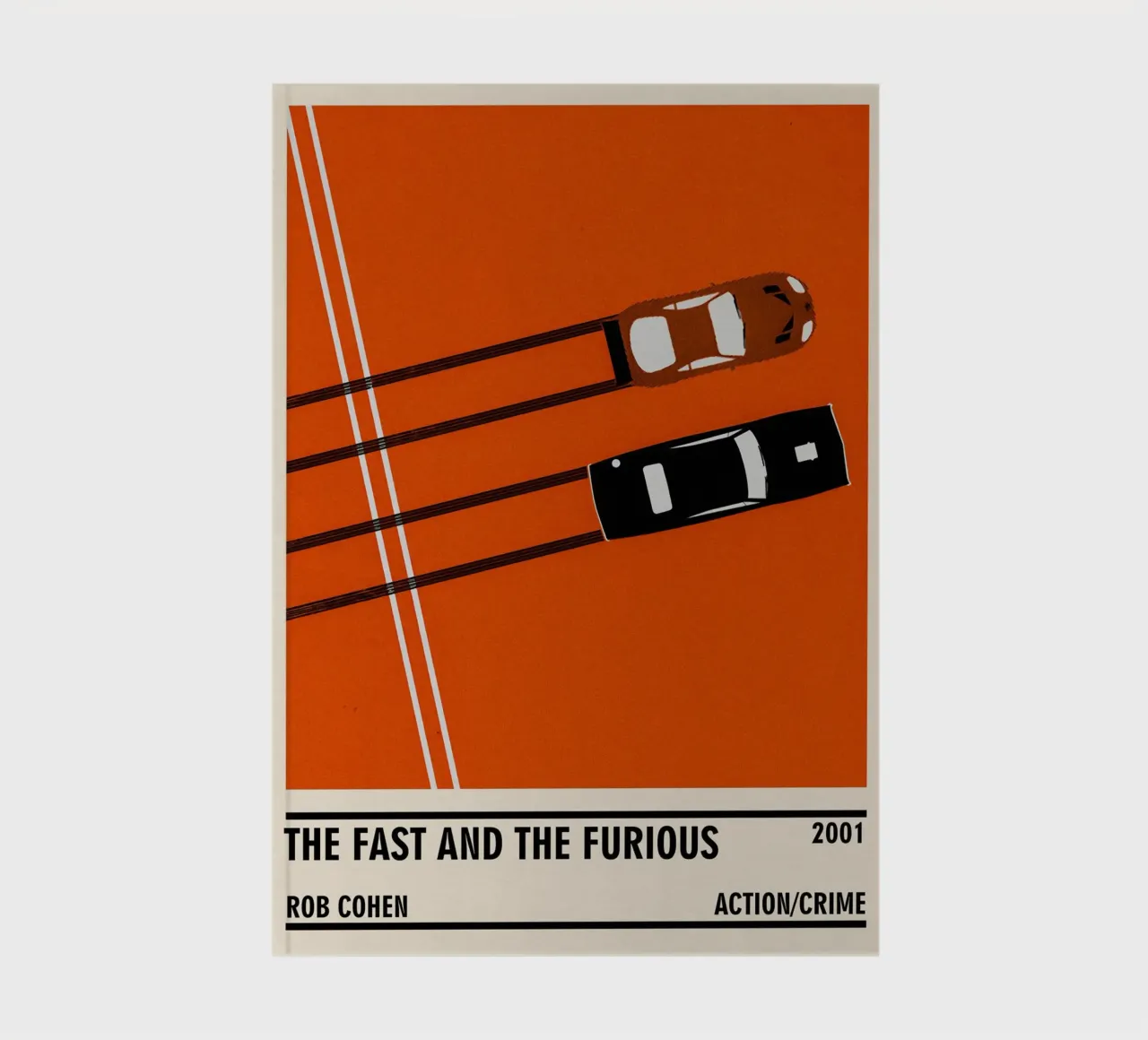 The Fast and the Furious notebook by TheArtstudio