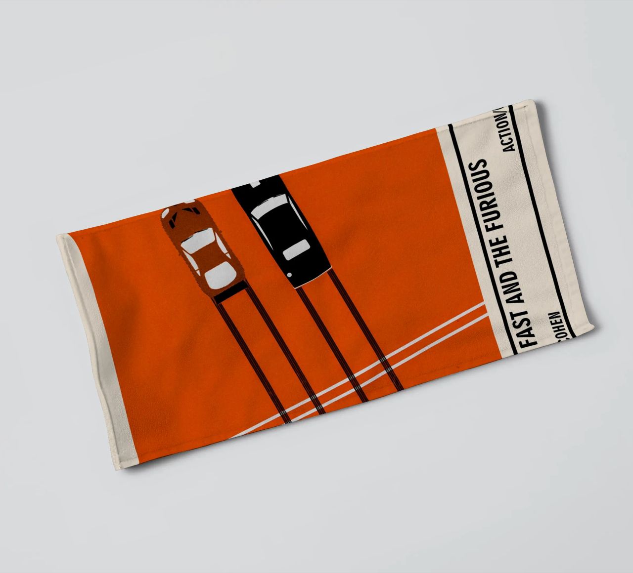 The Fast and the Furious asciugamano da bagno da TheArtstudio