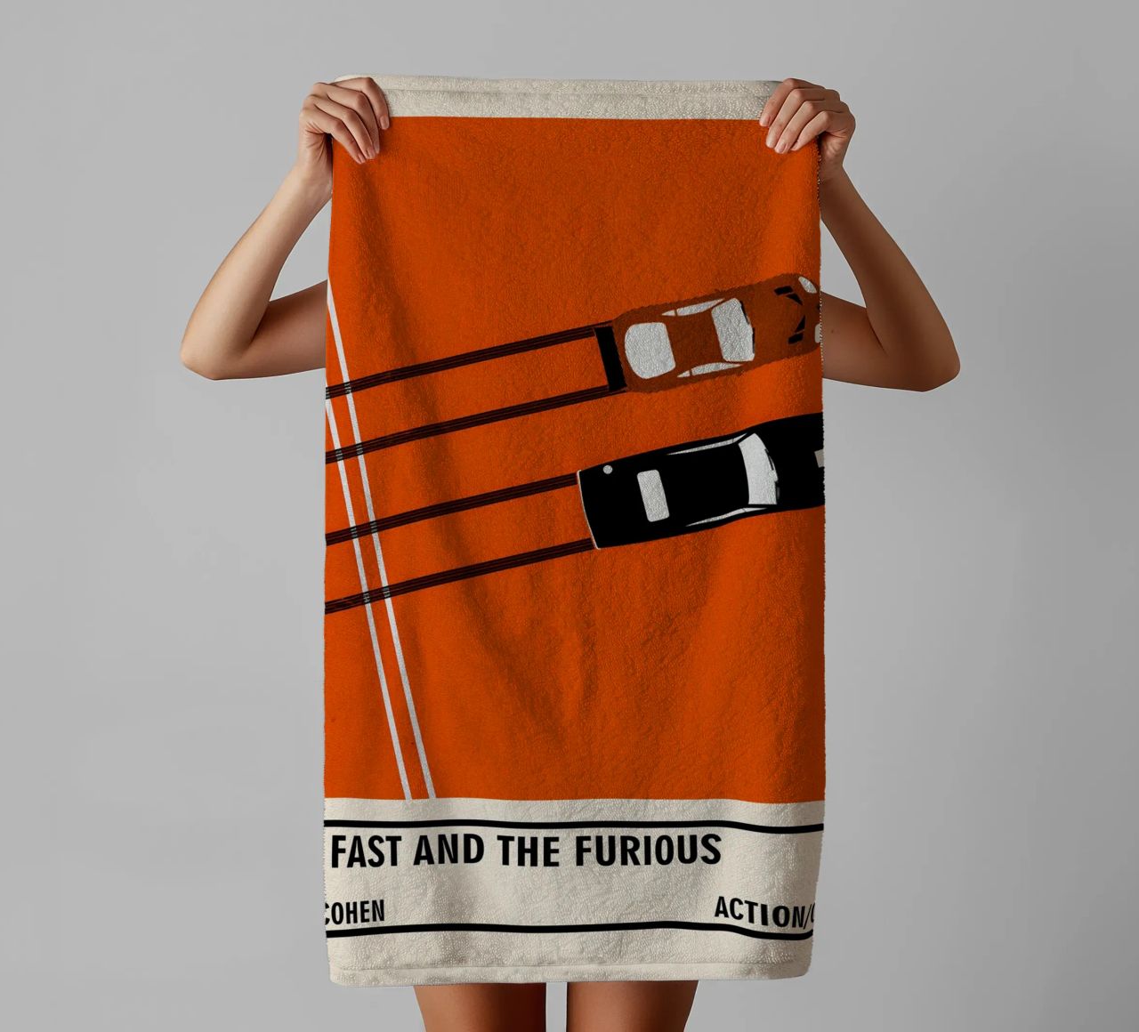 The Fast and the Furious asciugamano da bagno da TheArtstudio