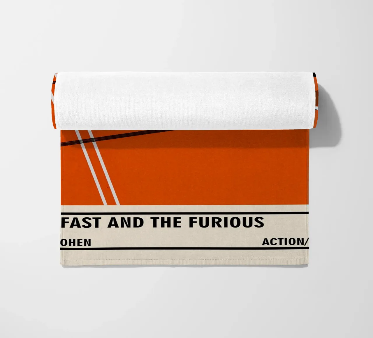 The Fast and the Furious beach towel by TheArtstudio