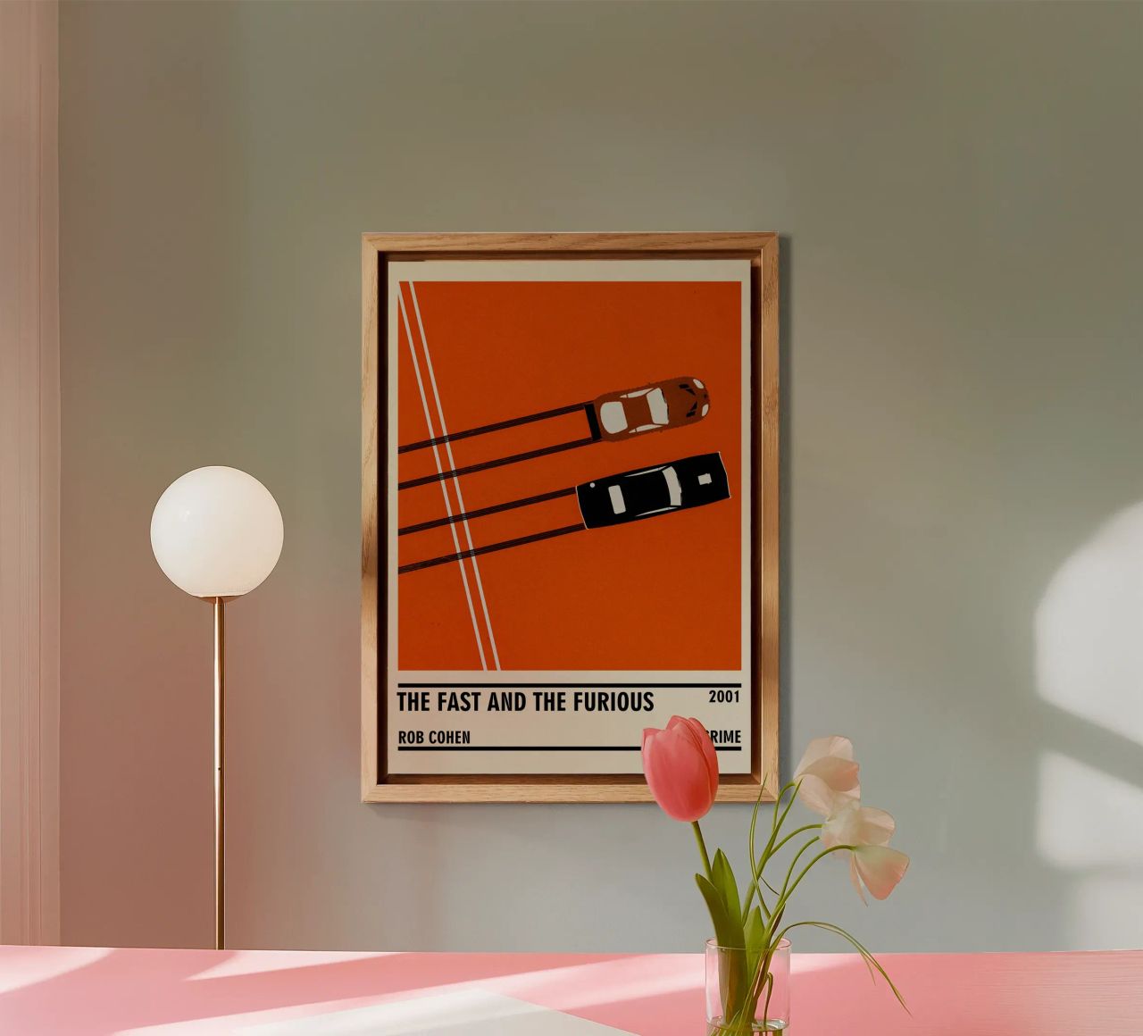 The Fast and the Furious alluminio dibond da TheArtstudio