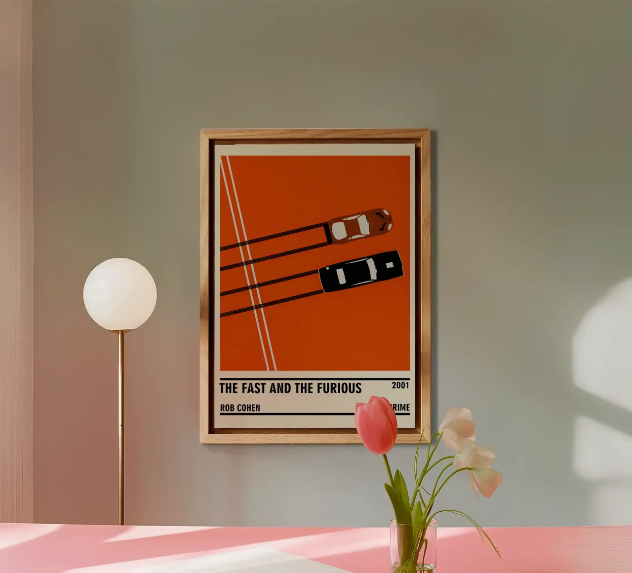 The Fast and the Furious alluminio dibond da TheArtstudio