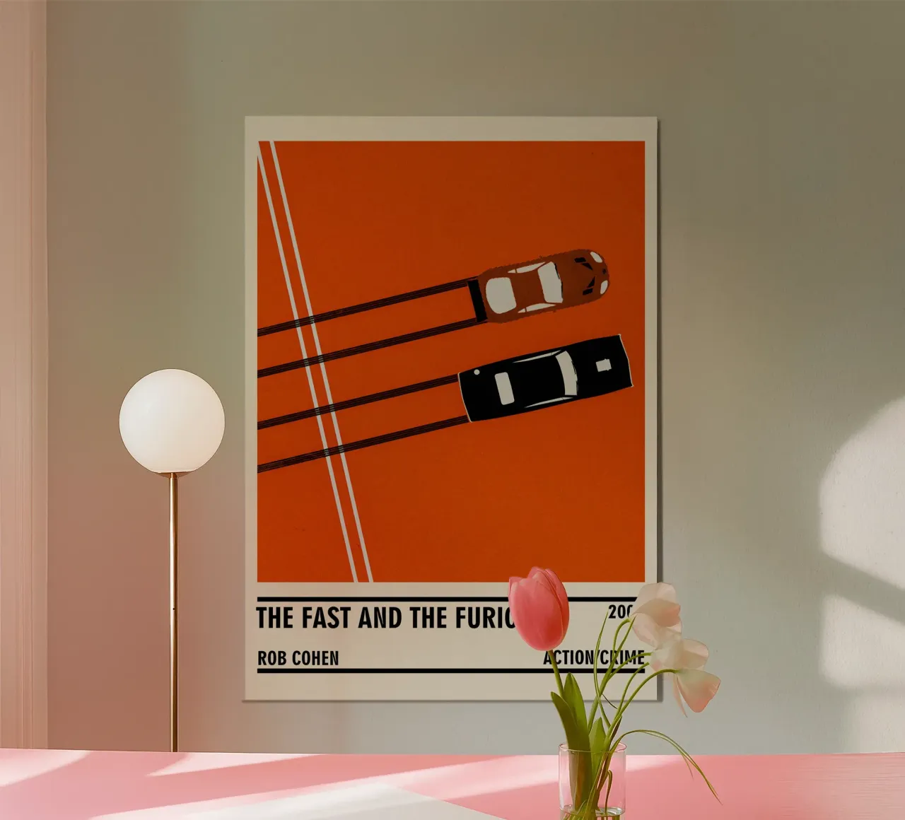 The Fast and the Furious alluminio dibond da TheArtstudio