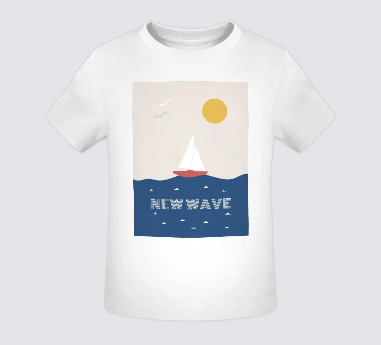 NEW WAVE maglietta neonato da natural neutral