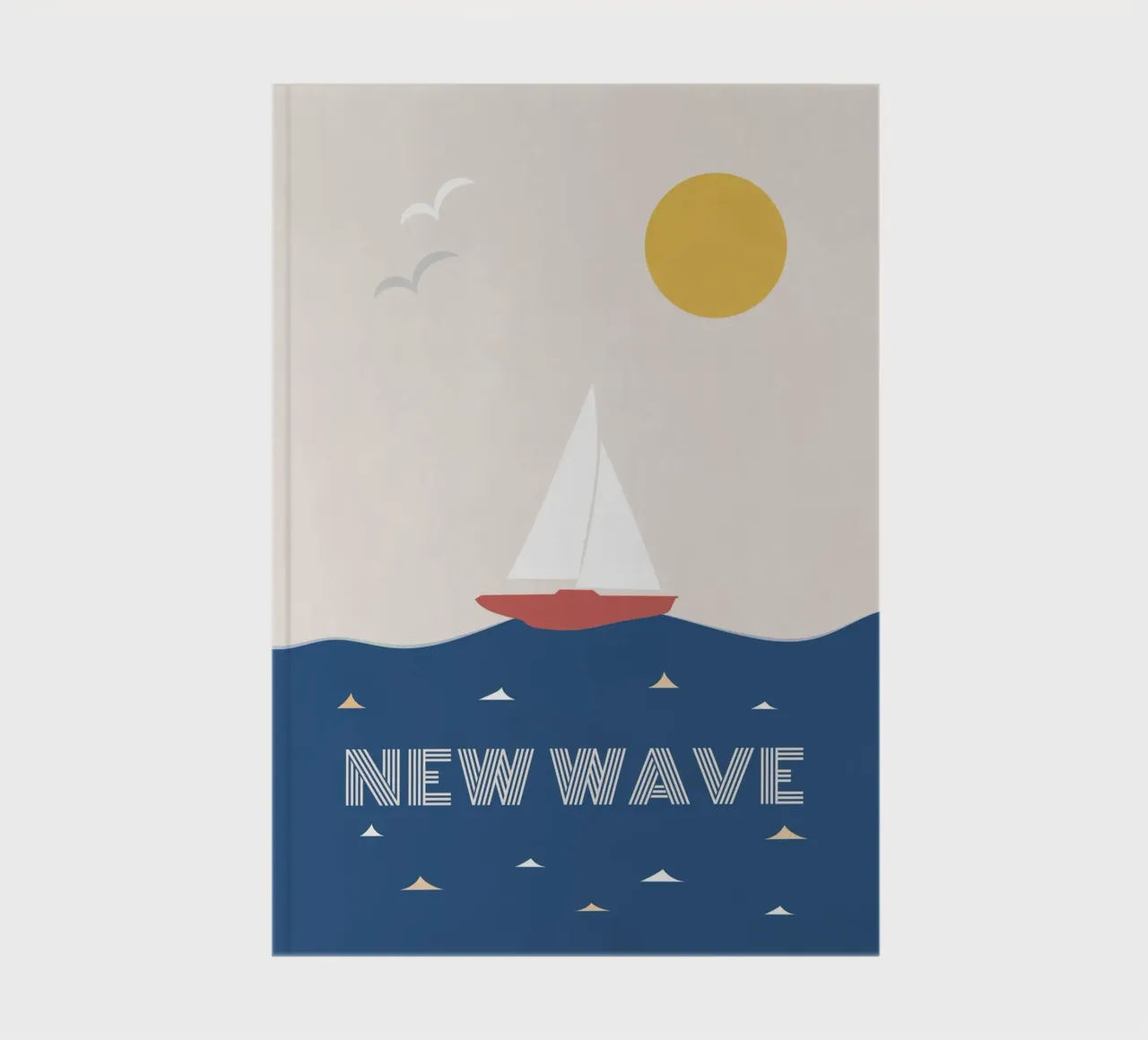 NEW WAVE notebook by natural neutral