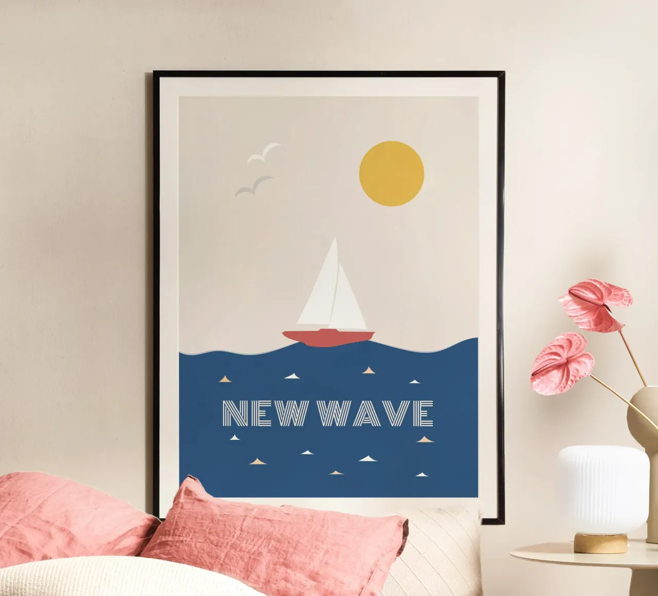NEW WAVE poster da natural neutral