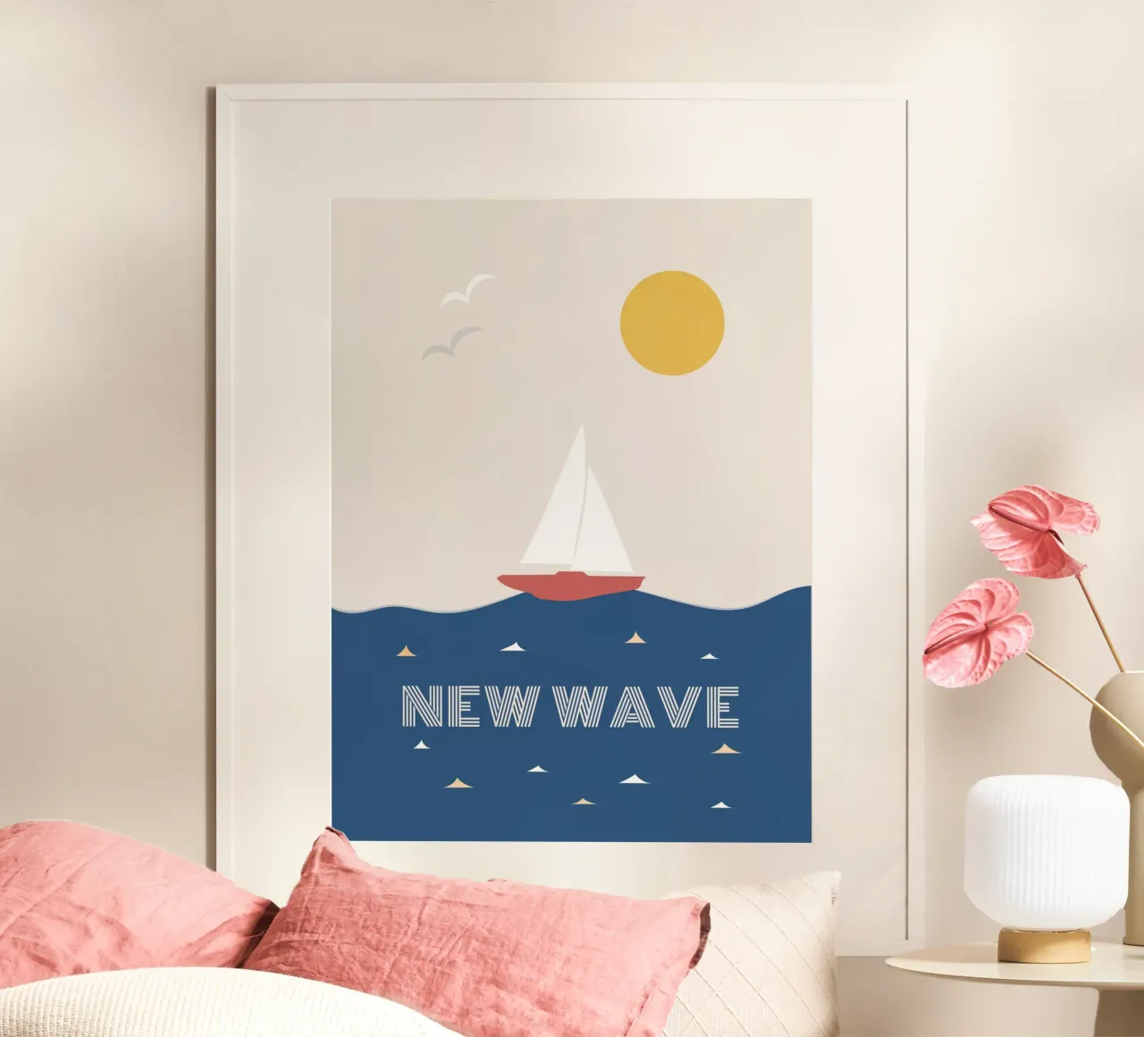 NEW WAVE poster da natural neutral