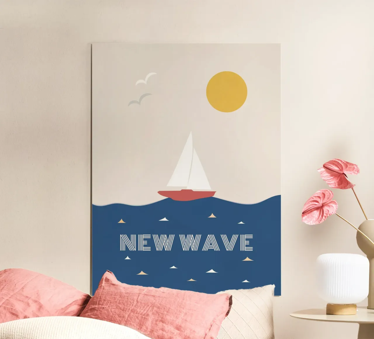 NEW WAVE poster da natural neutral