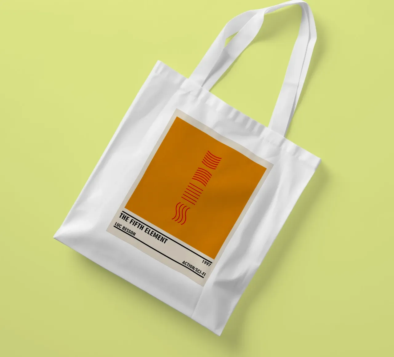 The Fifth Element borsa in juta da TheArtstudio