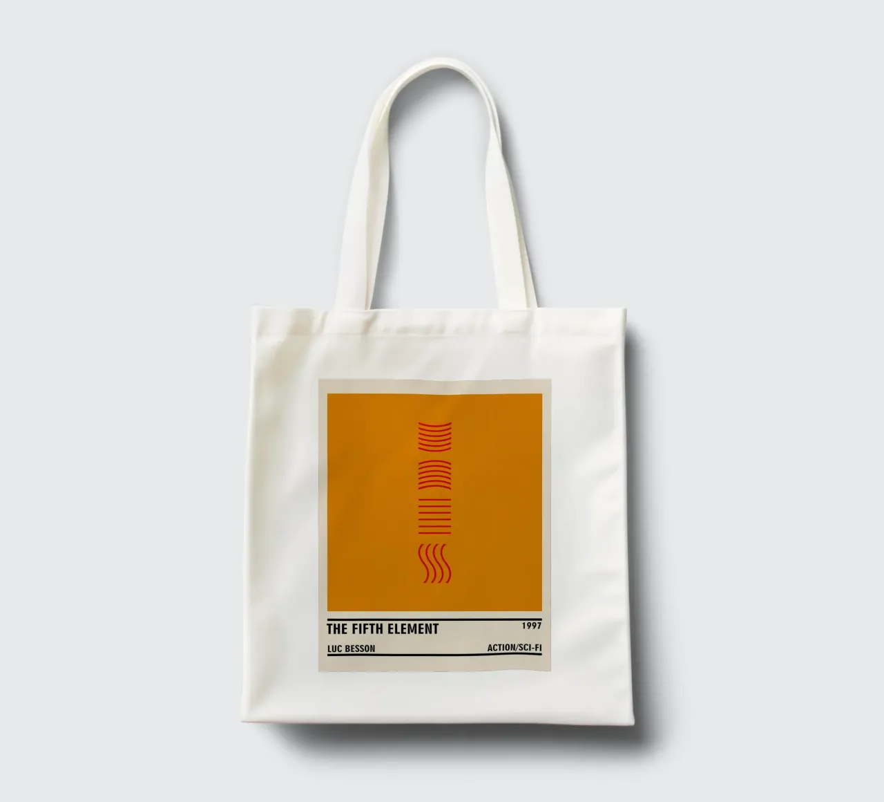 The Fifth Element borsa in juta da TheArtstudio