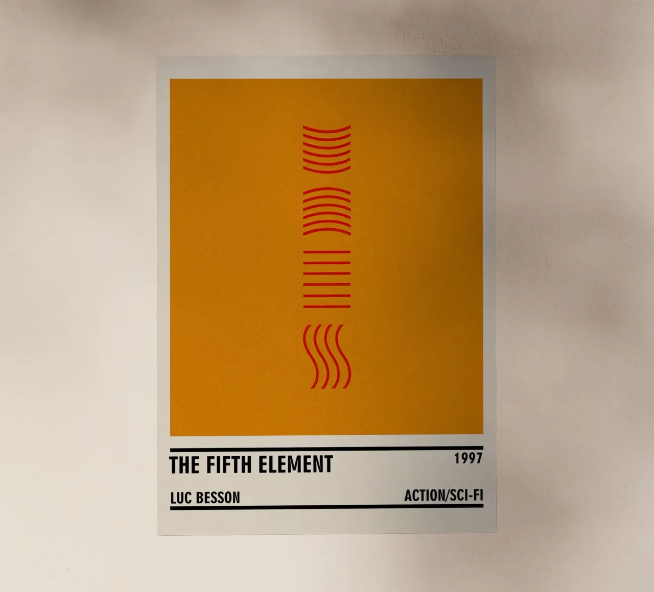The Fifth Element pellicola backlit da TheArtstudio