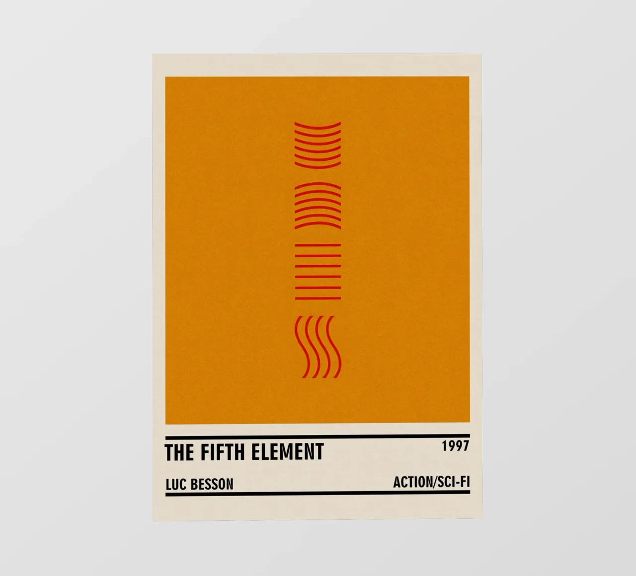 The Fifth Element pellicola backlit da TheArtstudio