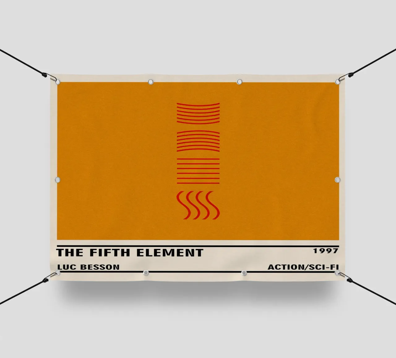 The Fifth Element telo in pvc da TheArtstudio