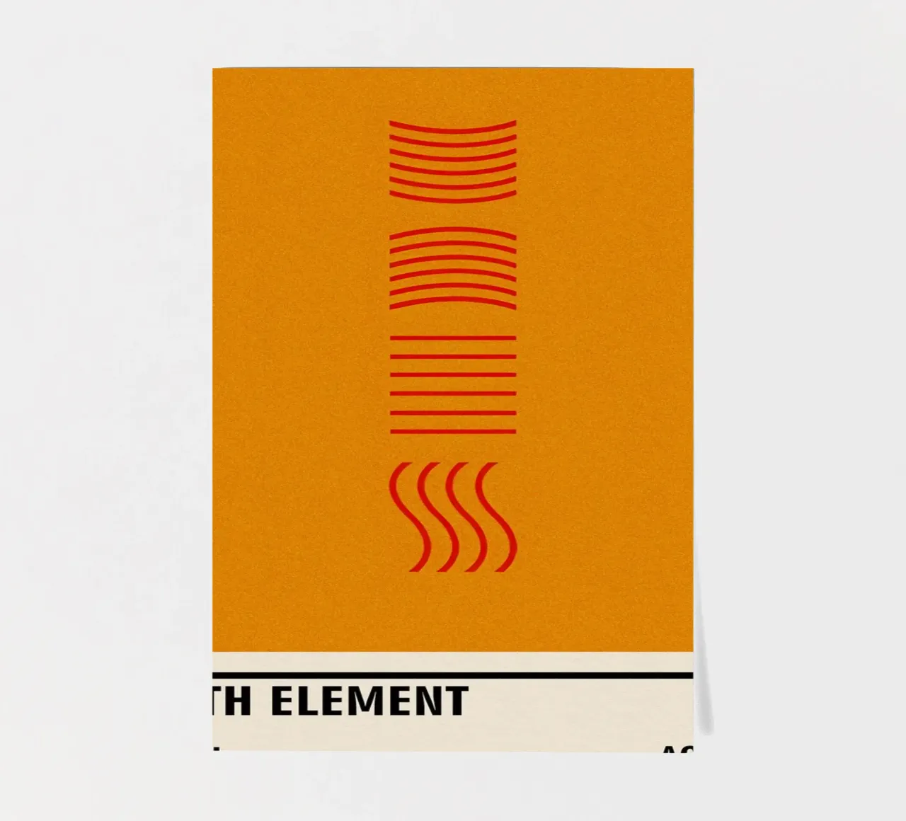 The Fifth Element foglio adesivo da TheArtstudio