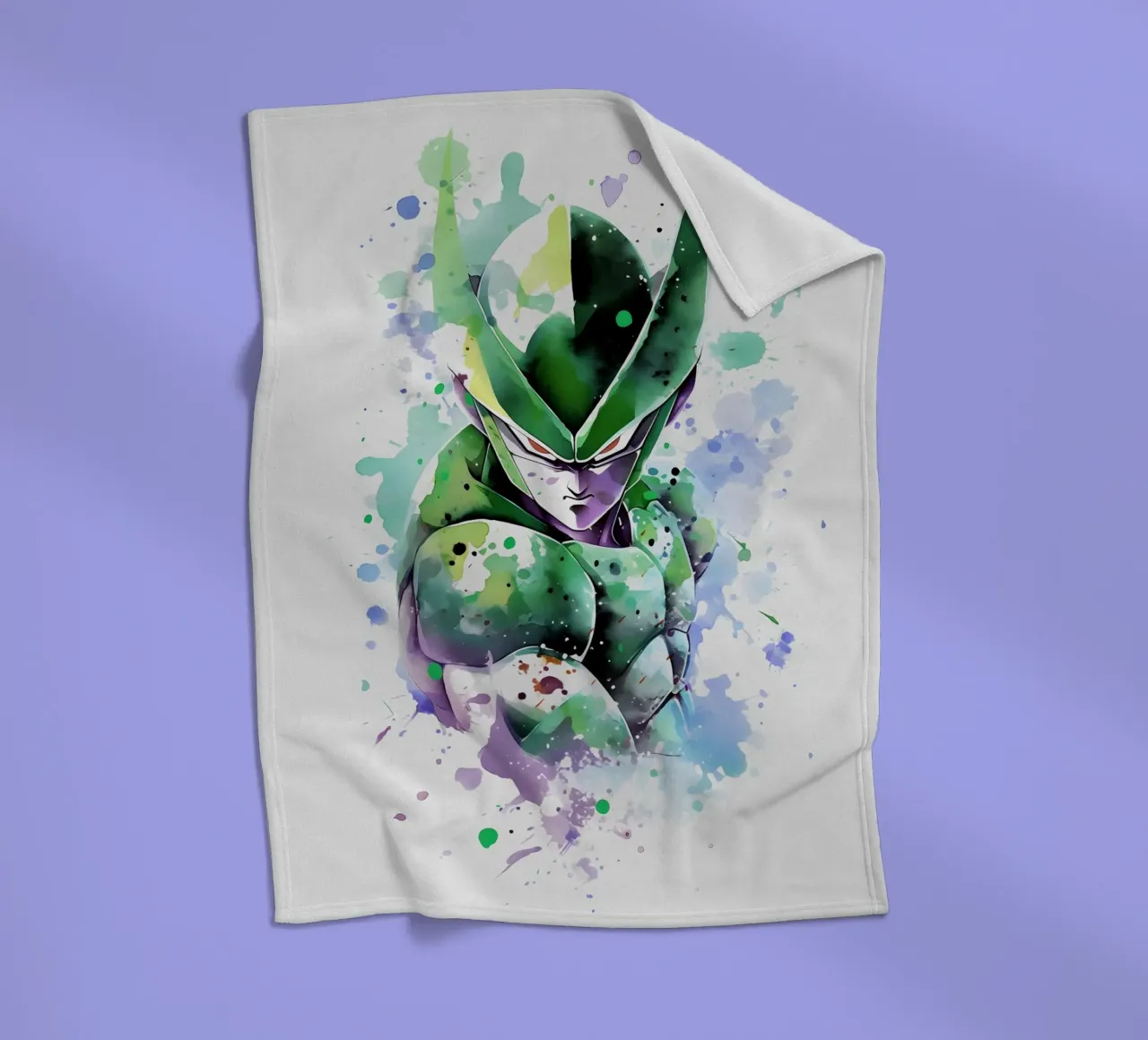 Cell Watercolor coperta in pile da CreativeStudio