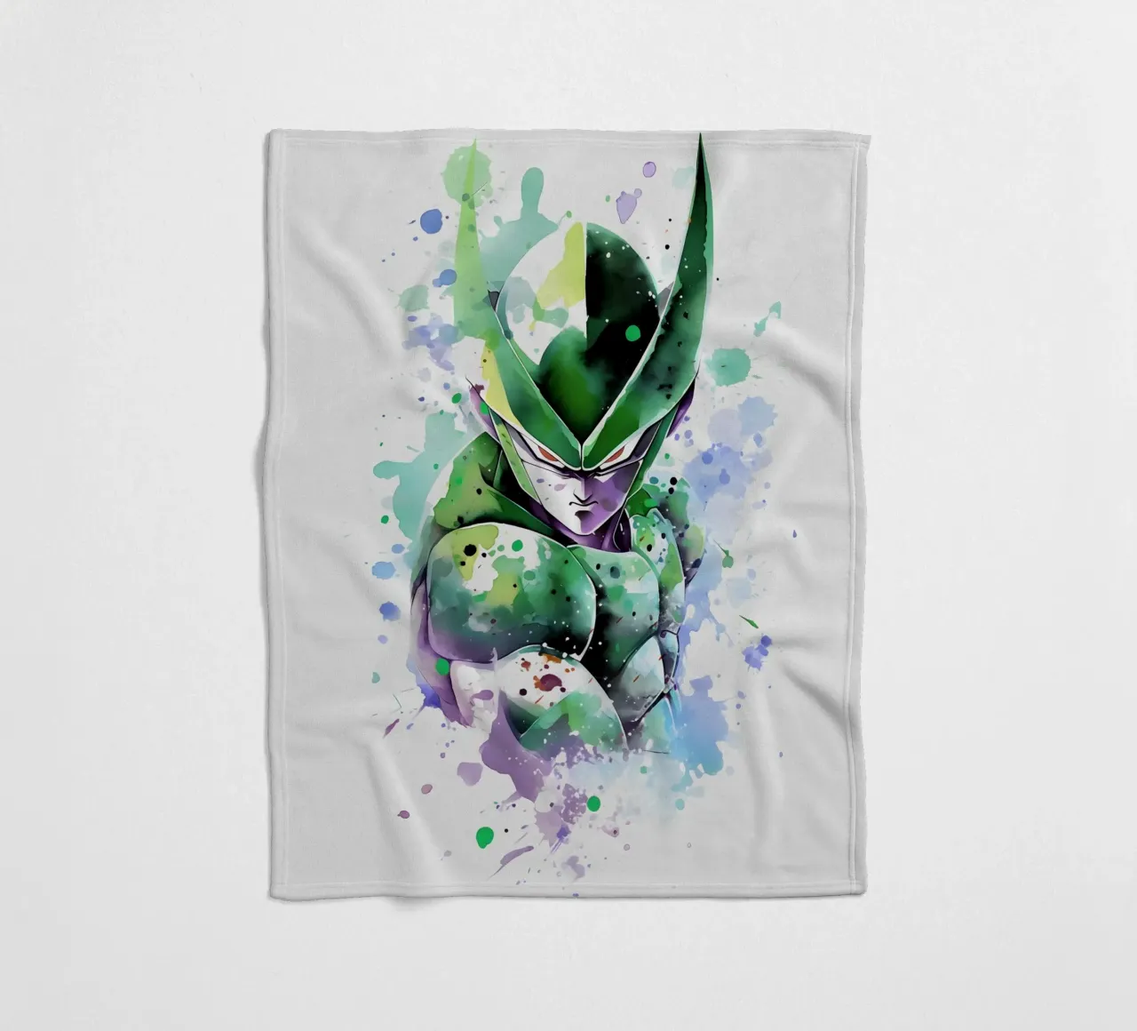 Cell Watercolor coperta in pile da CreativeStudio