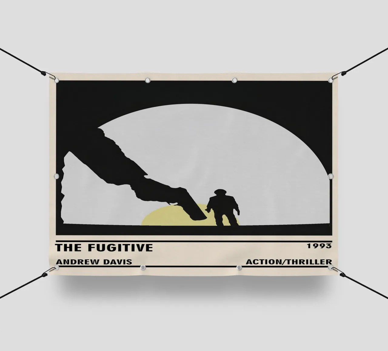 The Fugitive telo in pvc da TheArtstudio