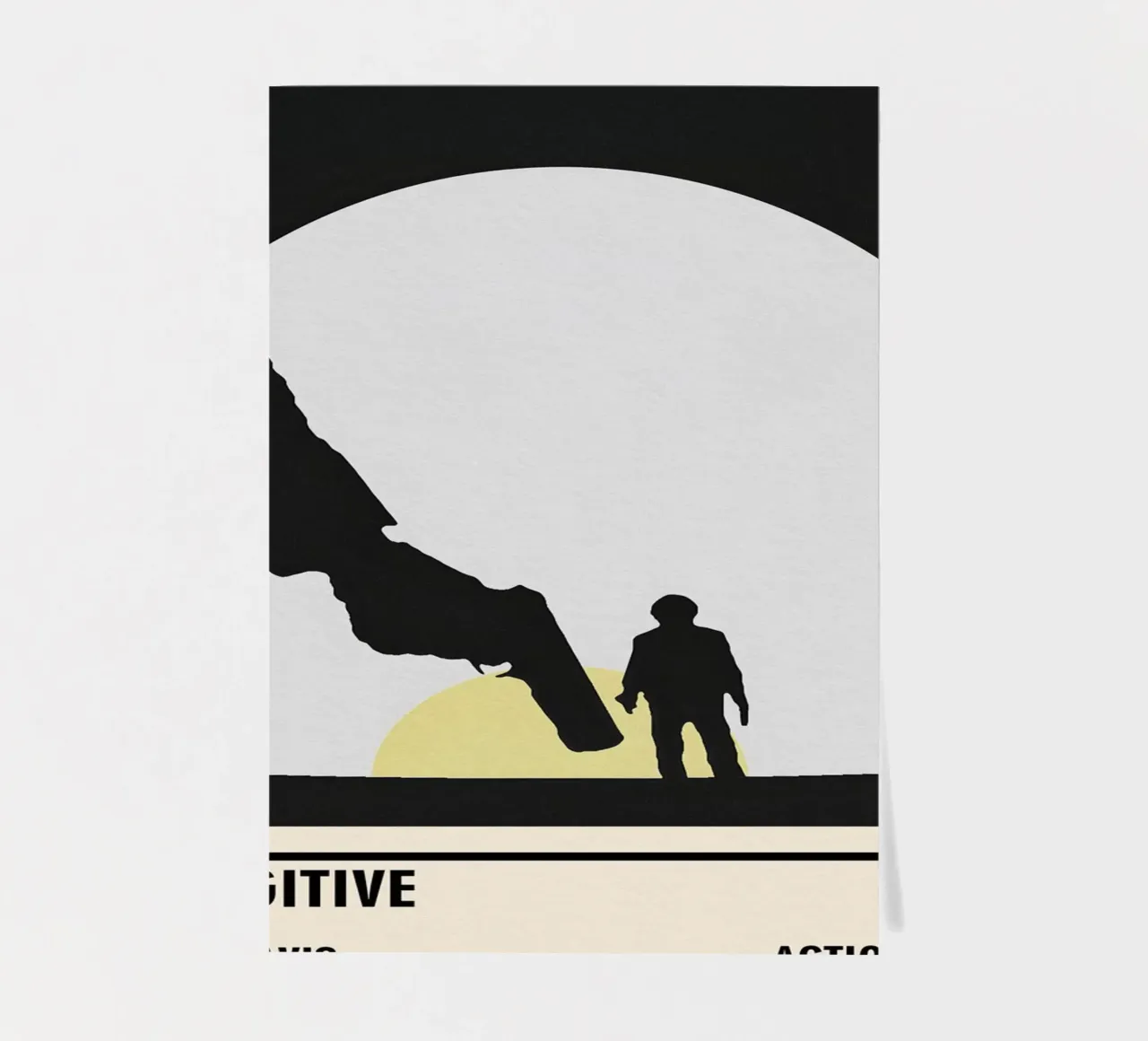 The Fugitive foglio adesivo da TheArtstudio