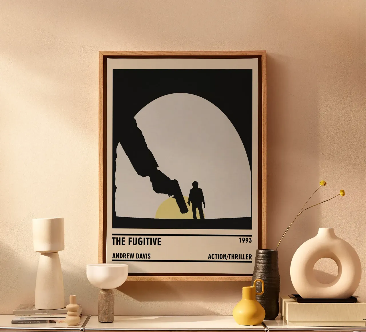 The Fugitive tela con Cornice a cassetta da TheArtstudio