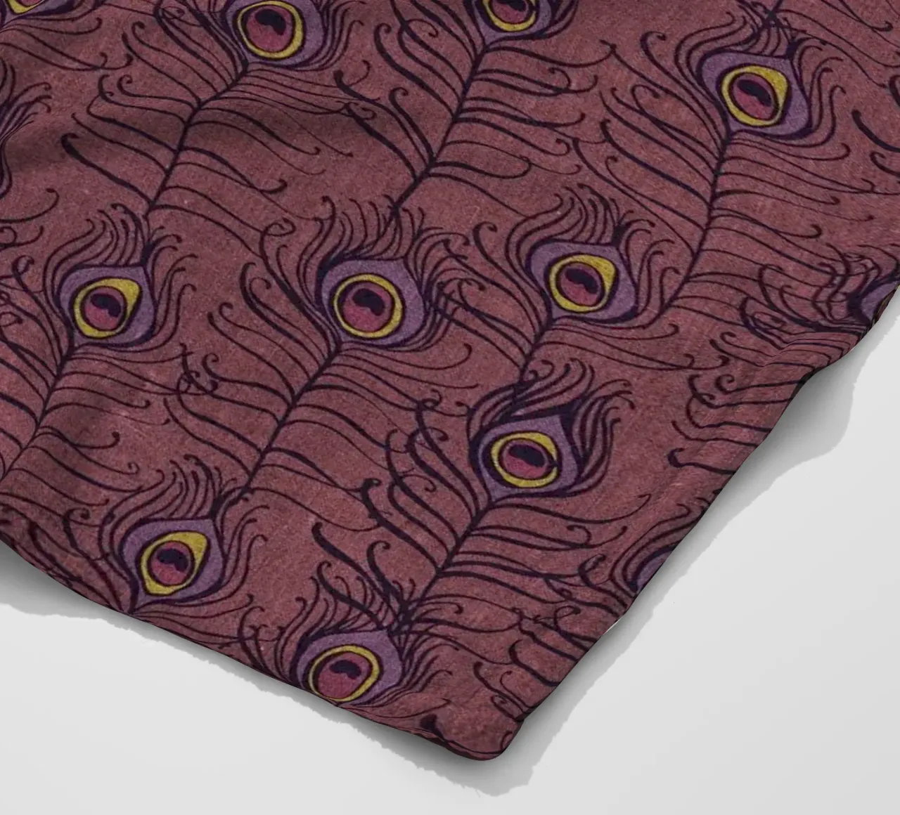 Cecilia Mok - Piuma Nouveau Ametista coperta in pile da The Artcircle