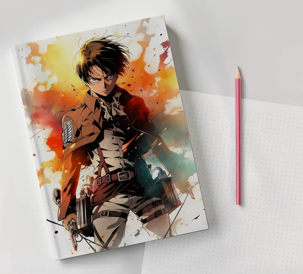 Eren Yeager notebook by CreativeStudio