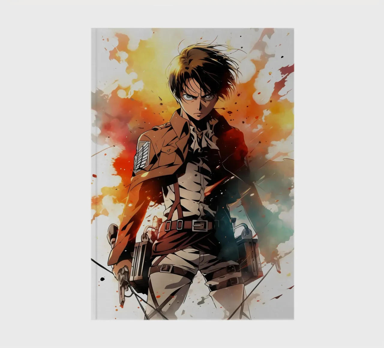 Eren Yeager notebook by CreativeStudio