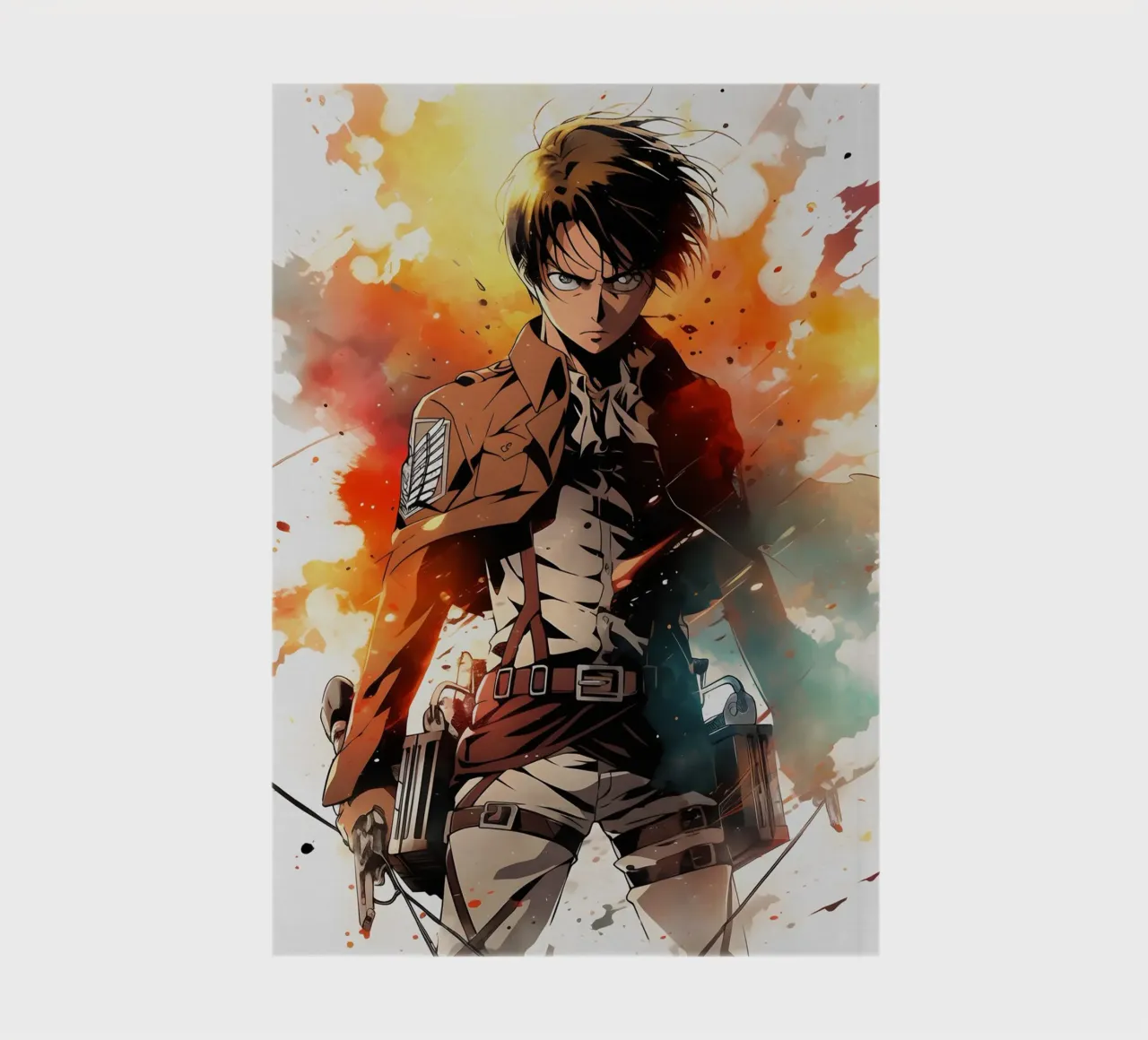 Eren Yeager notebook by CreativeStudio