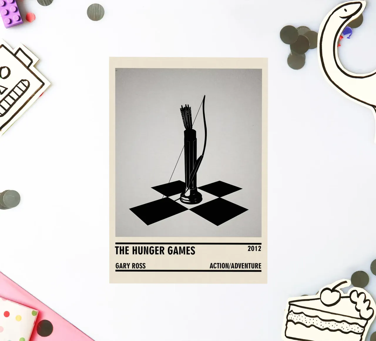 The Hunger Games adesivo da TheArtstudio
