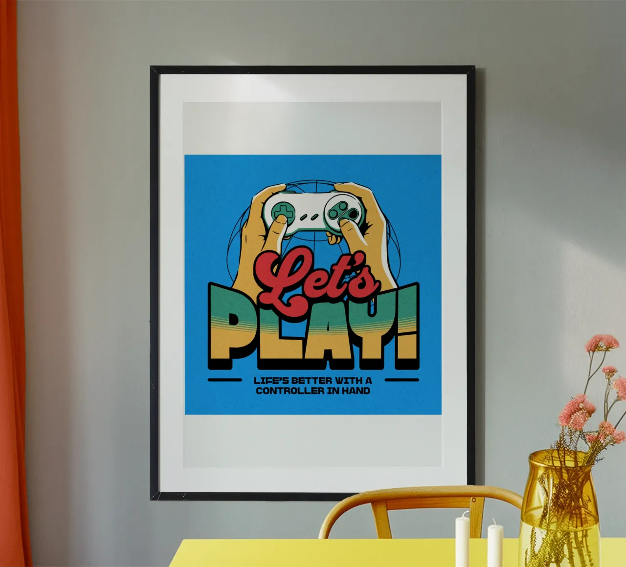 Il gioco Lets Play è di tendenza ora carta hahnemühle da Urban Life