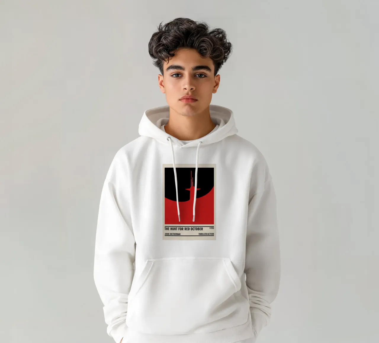 The Hunt for Red October felpa con cappuccio da TheArtstudio