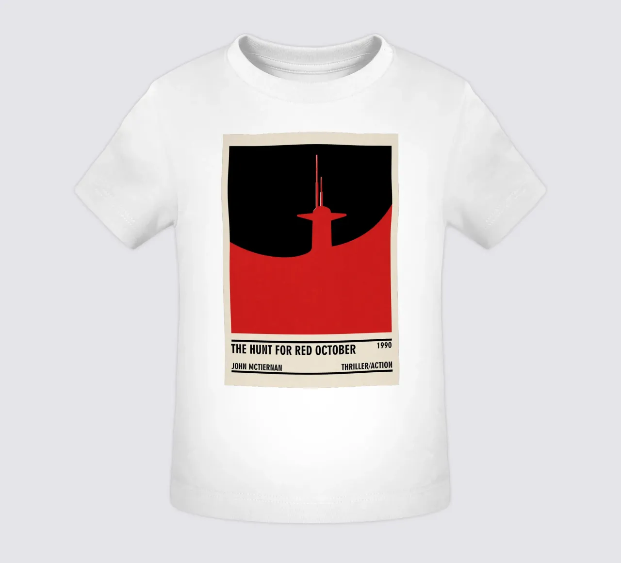 The Hunt for Red October maglietta neonato da TheArtstudio
