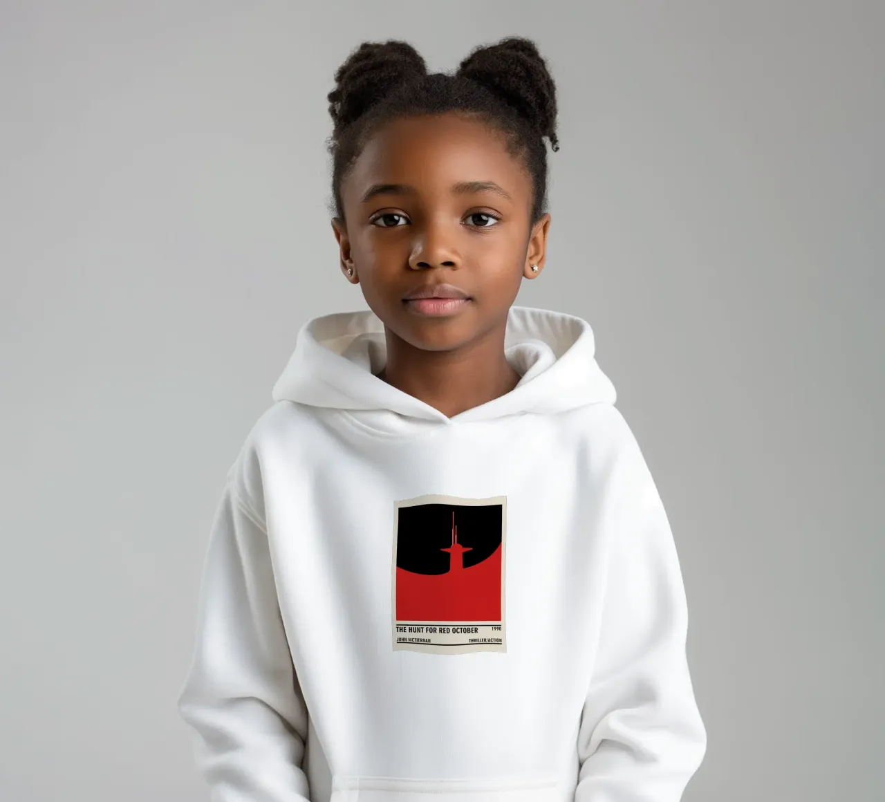 The Hunt for Red October felpa bambino con cappuccio da TheArtstudio
