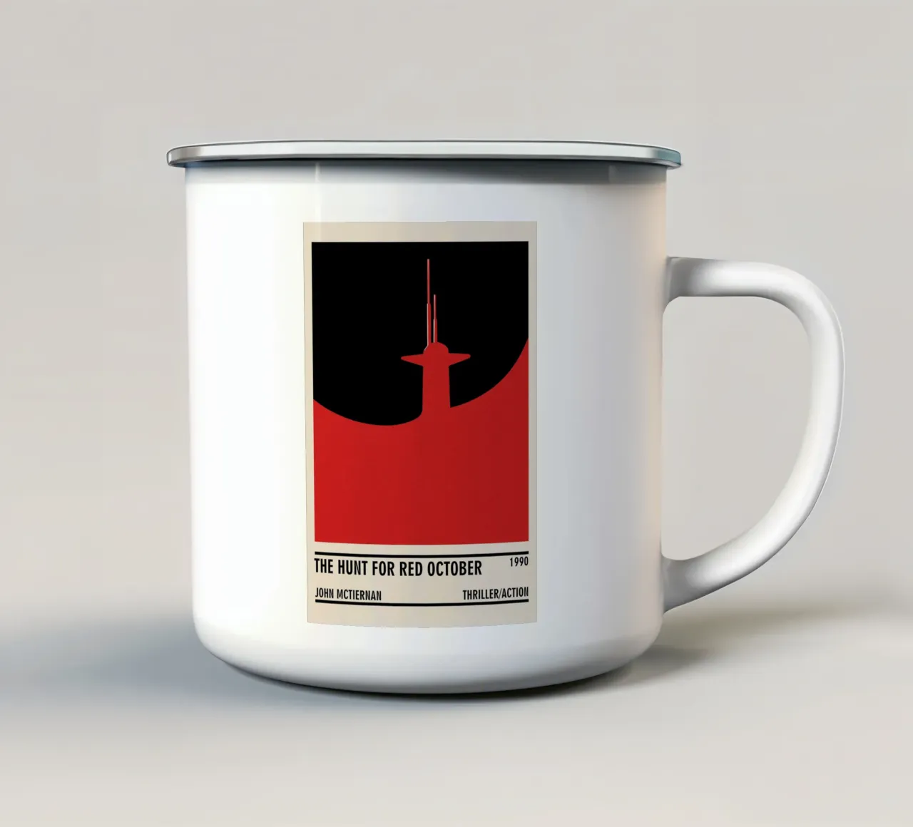 The Hunt for Red October tazza in smalto da TheArtstudio