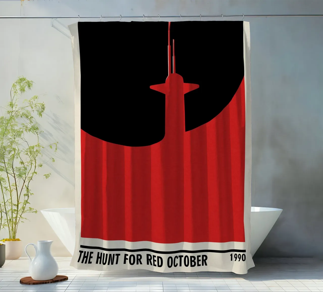 The Hunt for Red October tenda da doccia da TheArtstudio